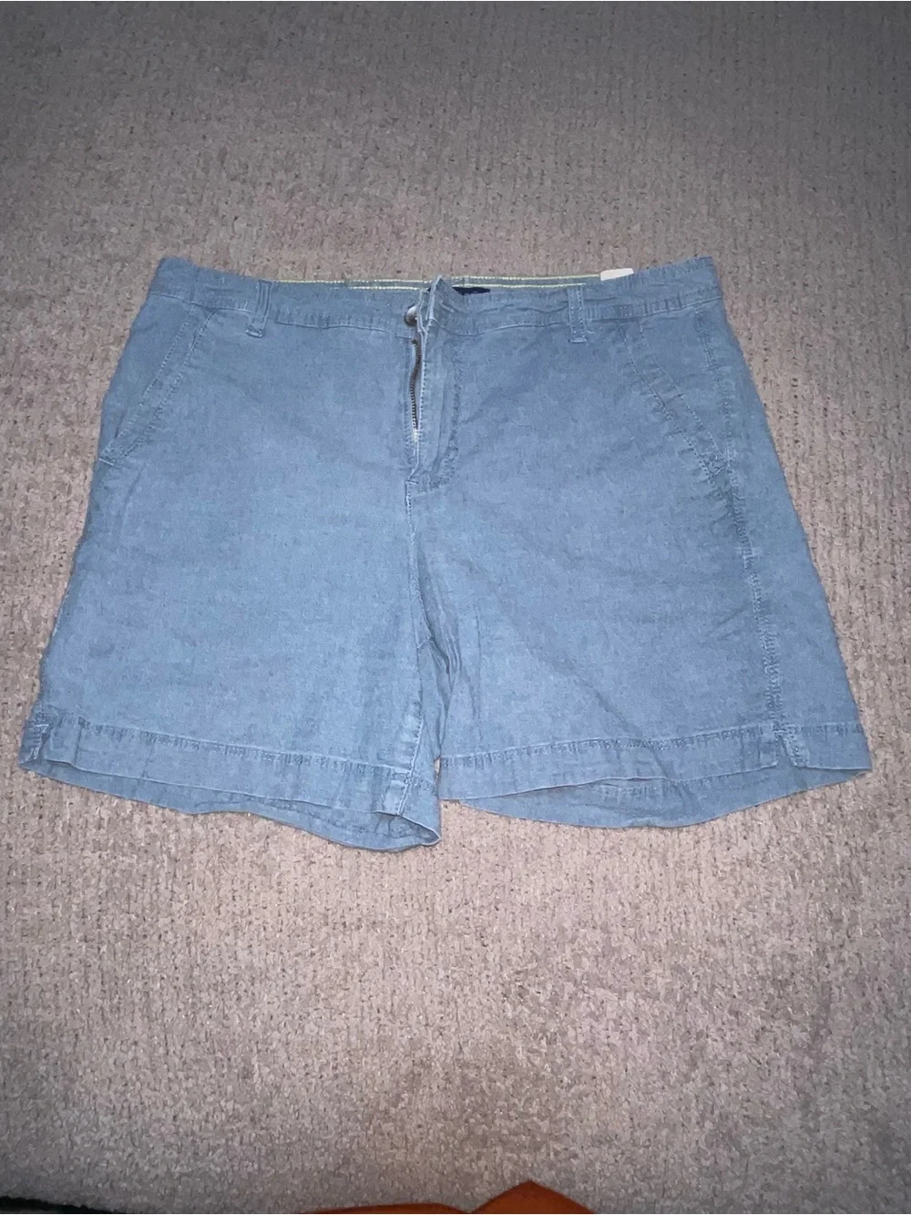 Bandolino Light Blue Denim-Style Shorts
